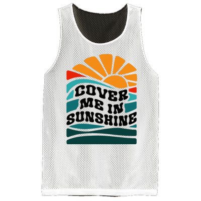 Cover Me In Sunshine Mesh Reversible Basketball Jersey Tank