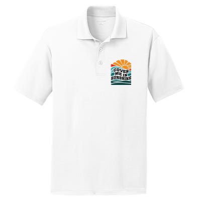 Cover Me In Sunshine PosiCharge RacerMesh Polo