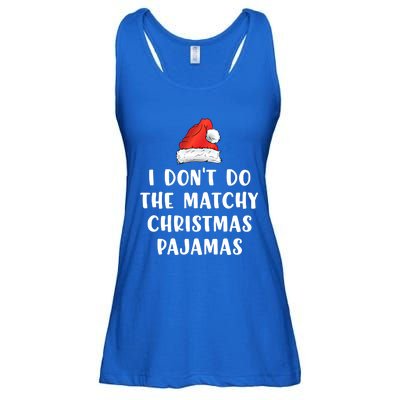 Couples Matching I Don't Do The Matchy Christmas Pajamas Funny Gift Ladies Essential Flowy Tank