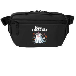 Cute Moo I Mean Boo Halloween Cow Ghost Moo Gift Crossbody Pack