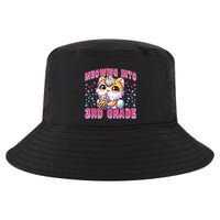 Cute Meowing Into 3rd Grade Cat For First Day Of 3rd Grade Cool Comfort Performance Bucket Hat