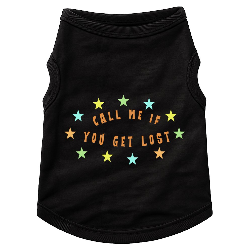 Call Me If You Get Lost Star Doggie Tank