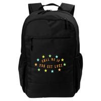 Call Me If You Get Lost Star Backpack