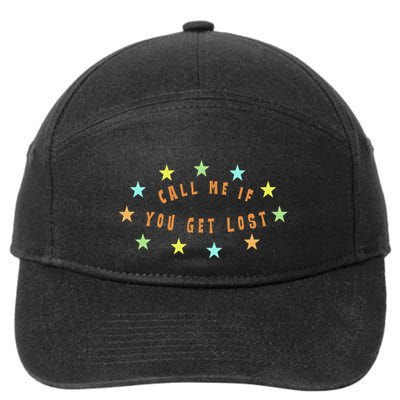 Call Me If You Get Lost Star 7-Panel Snapback Hat
