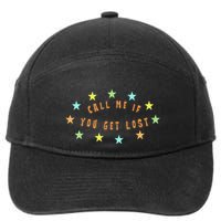 Call Me If You Get Lost Star 7-Panel Snapback Hat