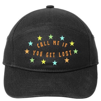 Call Me If You Get Lost Star 7-Panel Snapback Hat