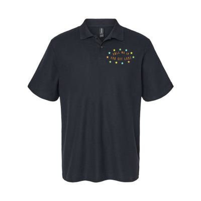 Call Me If You Get Lost Star Softstyle Adult Sport Polo