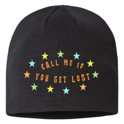 Call Me If You Get Lost Star Sustainable Beanie