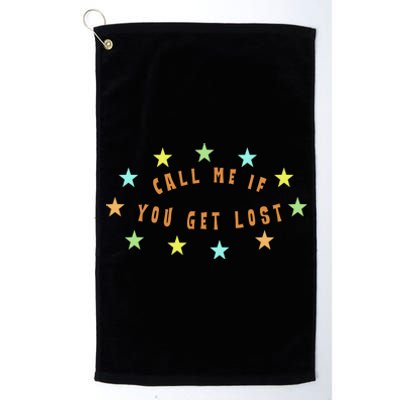 Call Me If You Get Lost Star Platinum Collection Golf Towel