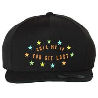 Call Me If You Get Lost Star Wool Snapback Cap