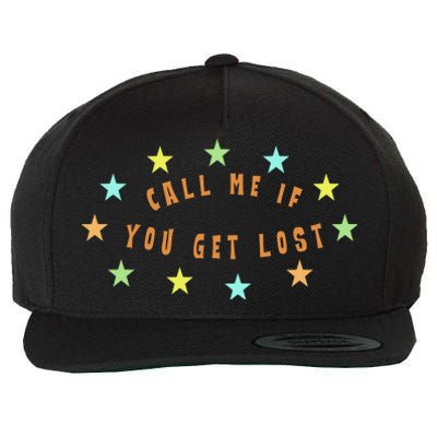 Call Me If You Get Lost Star Wool Snapback Cap