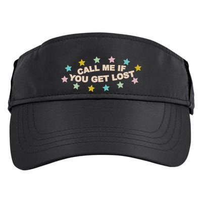 Call Me If You Get Lost Adult Drive Performance Visor