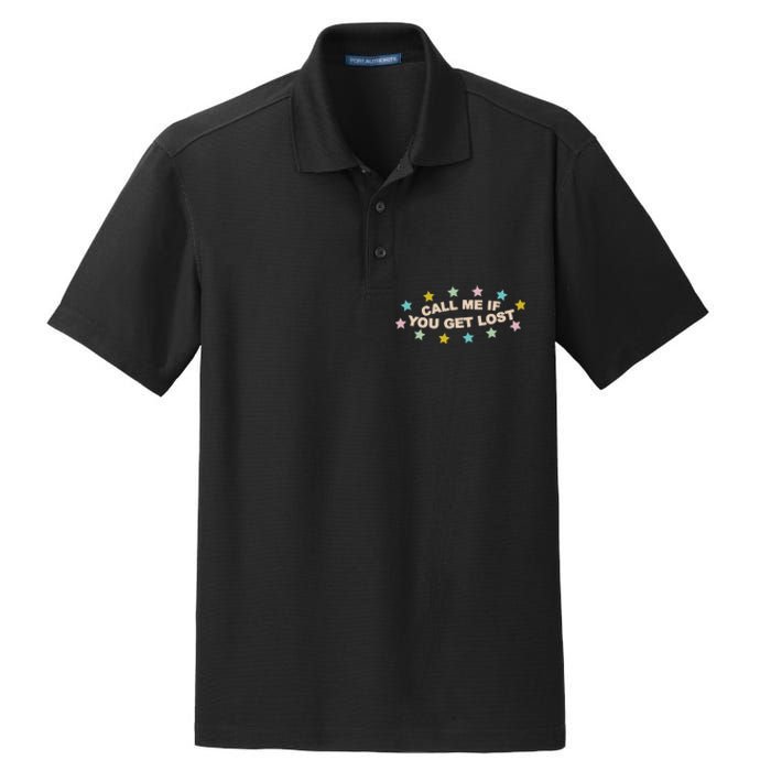 Call Me If You Get Lost Dry Zone Grid Polo