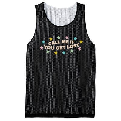 Call Me If You Get Lost Mesh Reversible Basketball Jersey Tank