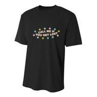 Call Me If You Get Lost Youth Performance Sprint T-Shirt