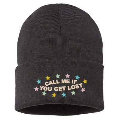 Call Me If You Get Lost Sustainable Knit Beanie