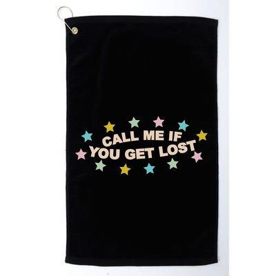 Call Me If You Get Lost Golf Towel