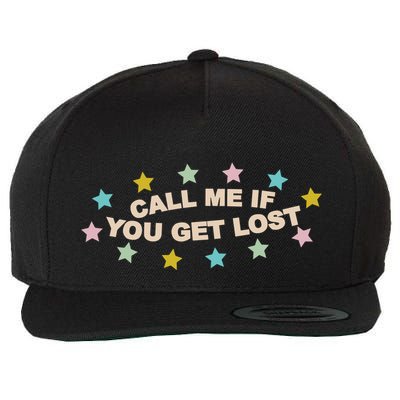 Call Me If You Get Lost Wool Snapback Cap