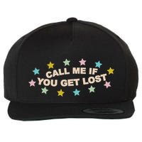 Call Me If You Get Lost Wool Snapback Cap