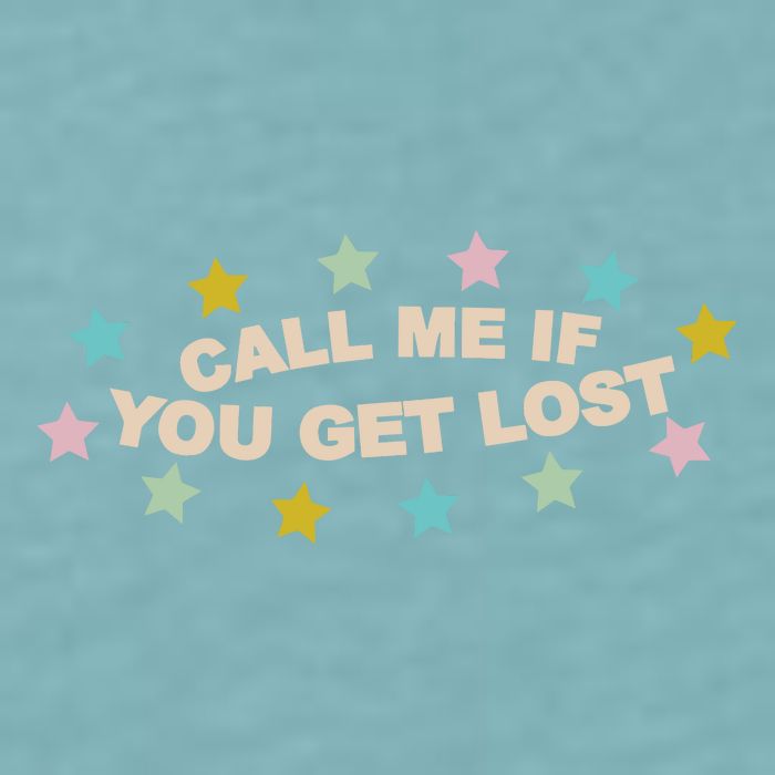 Call Me If You Get Lost Sueded Cloud Jersey T-Shirt