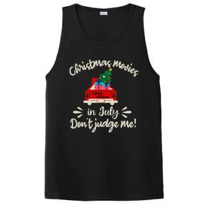 Christmas Movies In July Don't Judge Me Red Truck Xmas PosiCharge Competitor Tank