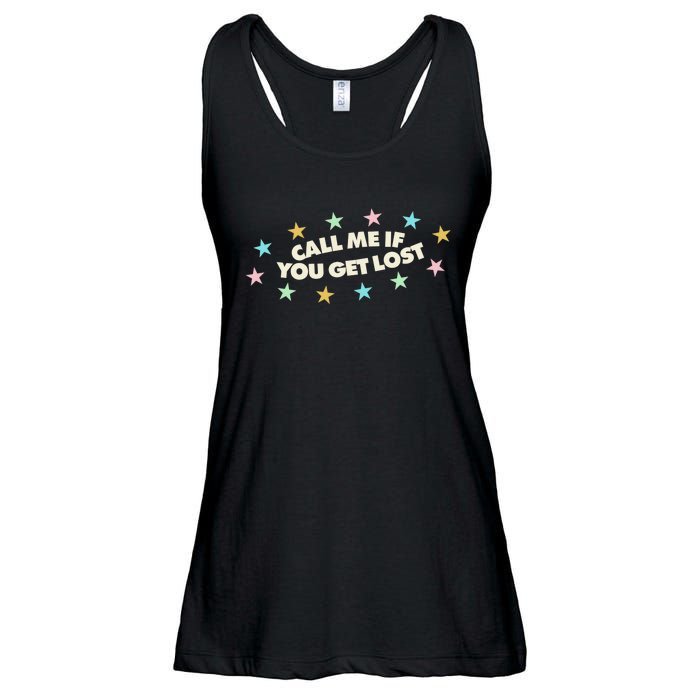 Call Me If You Get Lost Ladies Essential Flowy Tank