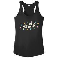 Call Me If You Get Lost Ladies PosiCharge Competitor Racerback Tank