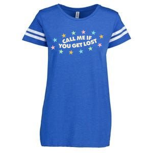 Call Me If You Get Lost Enza Ladies Jersey Football T-Shirt