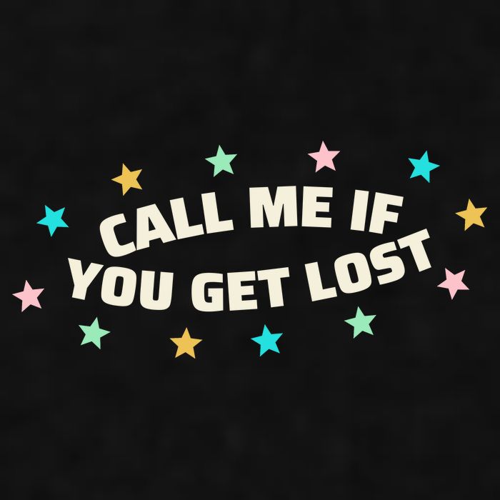 Call Me If You Get Lost Ladies PosiCharge Tri-Blend Wicking Tank