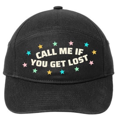 Call Me If You Get Lost 7-Panel Snapback Hat