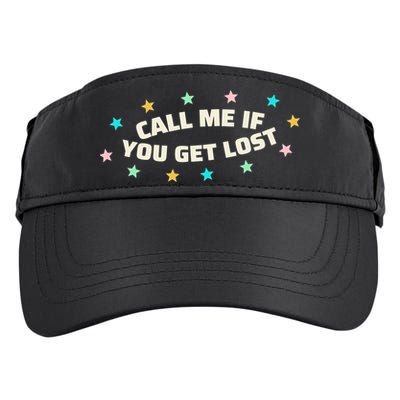 Call Me If You Get Lost Adult Drive Performance Visor