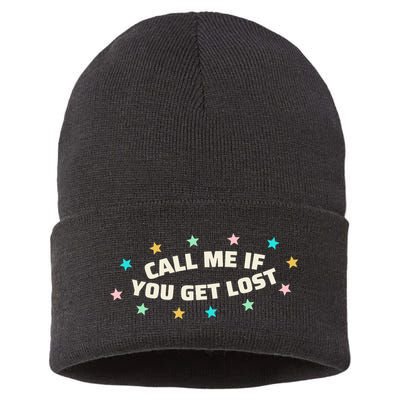Call Me If You Get Lost Sustainable Knit Beanie