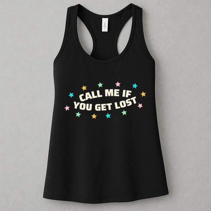 Call Me If You Get Lost Womens Tank Top