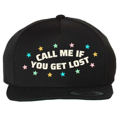 Call Me If You Get Lost Wool Snapback Cap