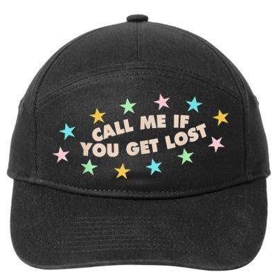 Call Me If You Get Lost Trendy Costume 7-Panel Snapback Hat