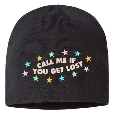 Call Me If You Get Lost Trendy Costume Sustainable Beanie