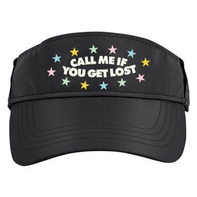 Call Me If You Get Lost Hip Hop Adult Drive Performance Visor