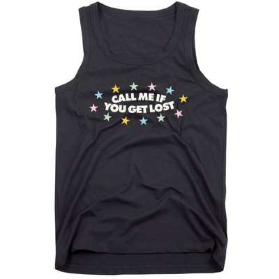 Call Me If You Get Lost Hip Hop Tank Top