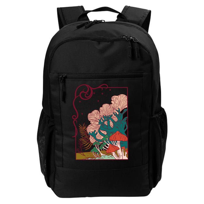 Cool Mushrooms Illustration Backpack