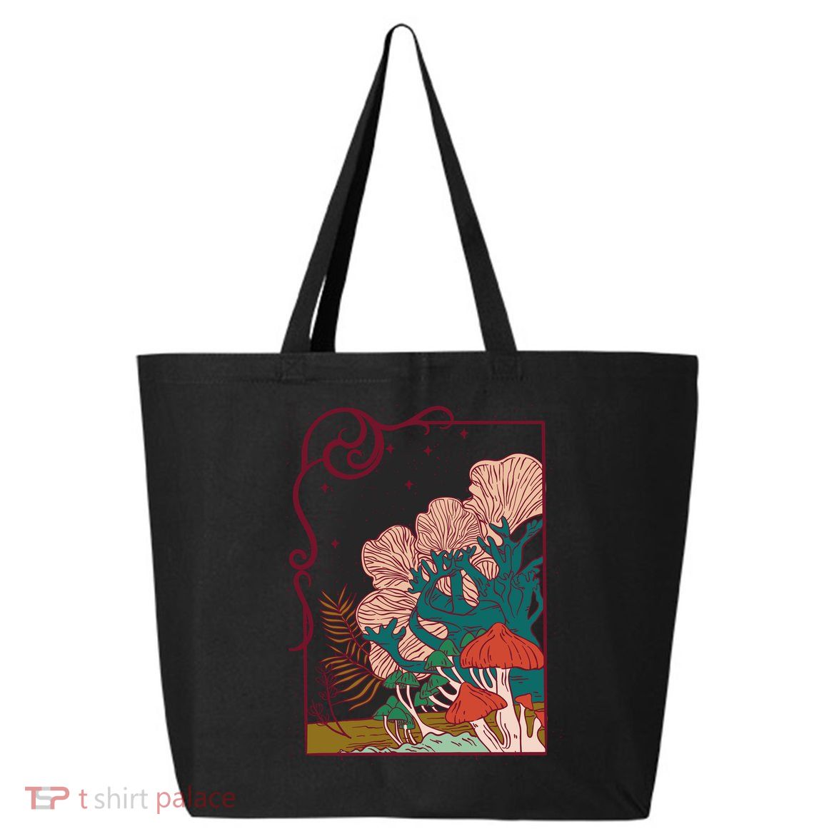 Cool Mushrooms Illustration 25L Jumbo Tote