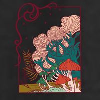 Cool Mushrooms Illustration 25L Jumbo Tote