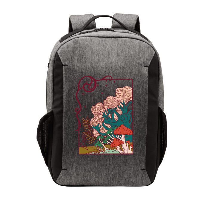 Cool Mushrooms Illustration Vector Backpack