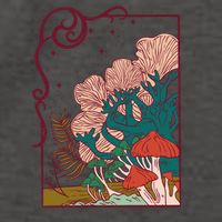 Cool Mushrooms Illustration Vector Backpack