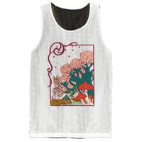 Cool Mushrooms Illustration Mesh Reversible Basketball Jersey Tank