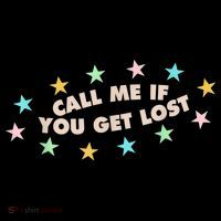 Call Me If You Get Lost Trendy Costume Flat Bill Trucker Hat