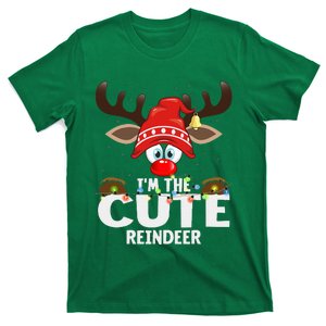 Christmas Matching IM The Cute Reindeer T-Shirt