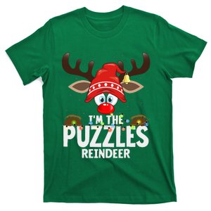 Christmas Matching IM The Puzzles Reindeer T-Shirt