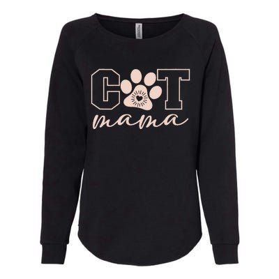 Cat Mama I Love My Cat Cat Mom Great Gift Classic Womens California Wash Sweatshirt