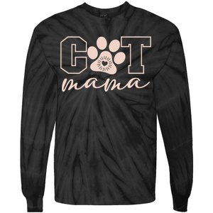 Cat Mama I Love My Cat Cat Mom Great Gift Classic Tie-Dye Long Sleeve Shirt