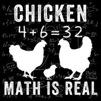 Chicken Math Is Real Chicken Lover Funny Chicken Math Meme Chicken Whisperer Daily Commute Backpack